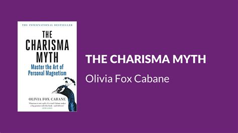 The Charisma Myth By Olivia Fox Cabane Book Review Propelhers Book