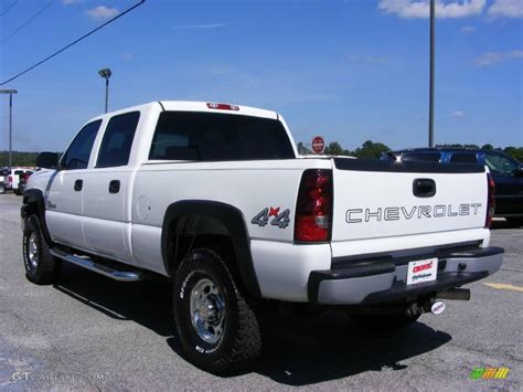 2006 Summit White Chevrolet Silverado 2500hd Crew Cab 4x4 19003569 Photo 6