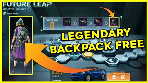 Future Leap Event Bgmi Pubg Mobile Free Permanent Bag Skin Youtube