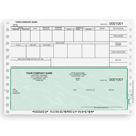 Check Stub Printing Software - countmaster