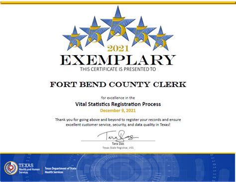 About The County Clerk | Fort Bend County