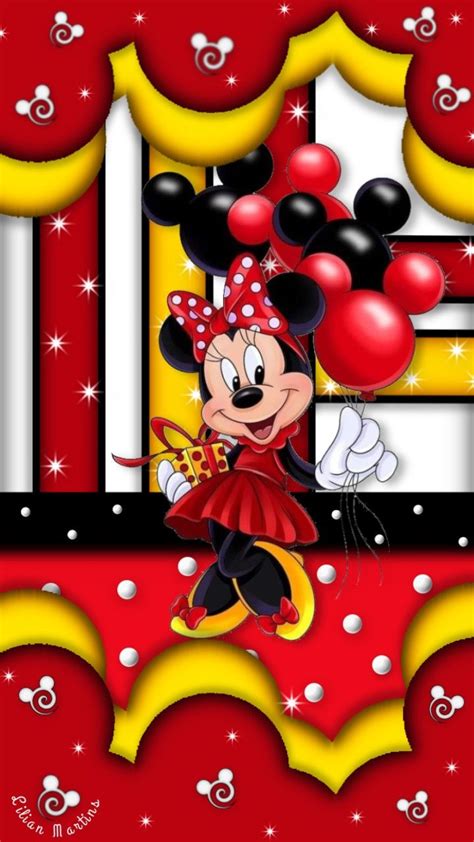 Pin em Mickey e Minnie Mouse Papeis de parede romanticos Faça você