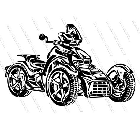 3-wheel Vehicles Svg, Png, Jpeg, Eps, Dxf Files, Instant Download ...