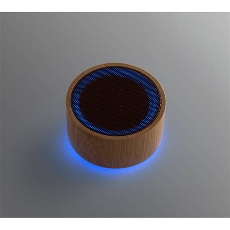 Caixa De Som Bluetooth Em Bambu Personalizada Iniciativa Brindes