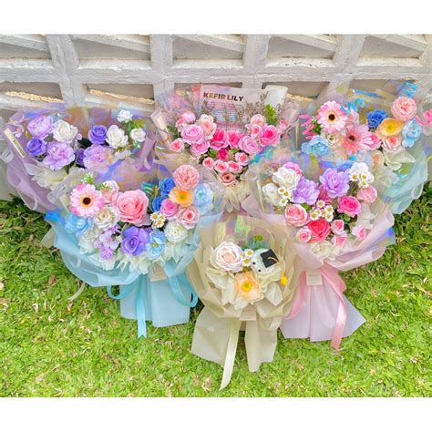 Jual BUTTERCUP BOUQUET ALEYZA Buket Bunga Palsu Buket Bunga