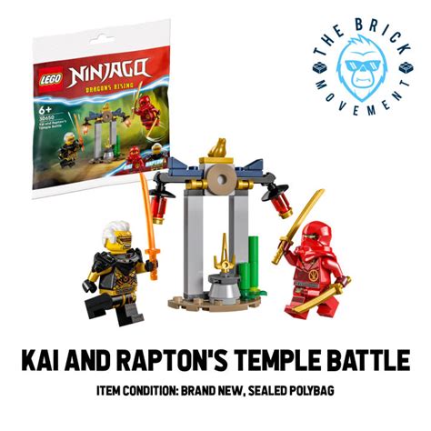 LEGONINJAGO Kai And Rapton S Temple Battle Polybag Lazada PH