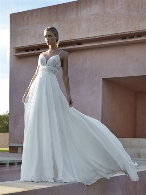 Morgat Collezione Pronovias Abito Da Sposa Ampio Semplice Temptation