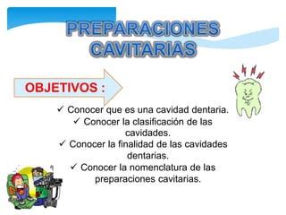 Preparaciones Cavitarias Ppt