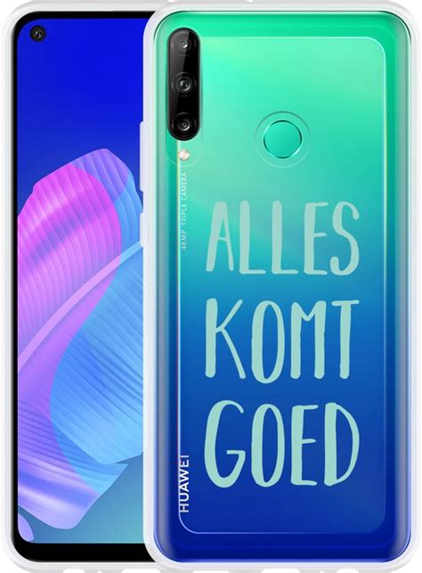 Huawei P40 Lite E Hoesje Alles Komt Goed Designed By Cazy Bol