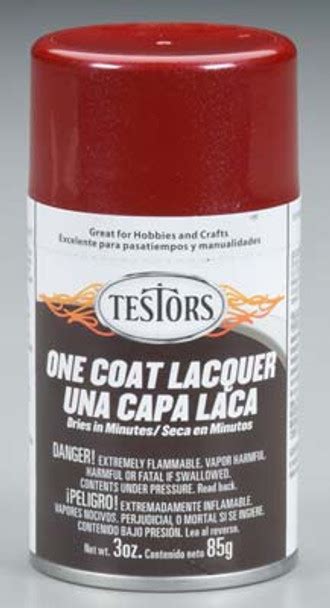 Testors 1838mt Lacquer Spray Mythical Maroon 3 Oz Paint