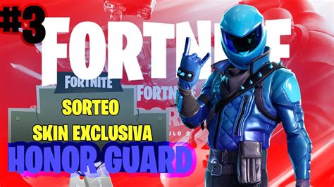 SKIN GRATIS HONOR GUARD EXCLUSIVA JUGANDO CON SUBSCRIPTORES