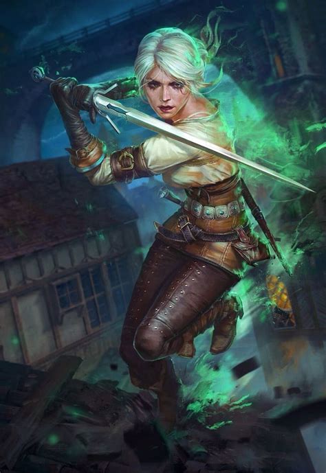 Ciri Artwork The Witcher 3 Witcher Art The Witcher Ciri