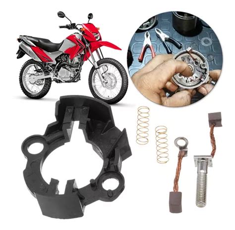 Suporte Escova Reparo Motor De Arranque Honda Cg Titan 150 MercadoLivre