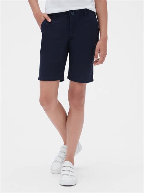 Kids Uniform Bermuda Shorts With Gap Shield Gap