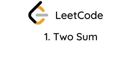 Leetcode 1 Two Sum Python Youtube