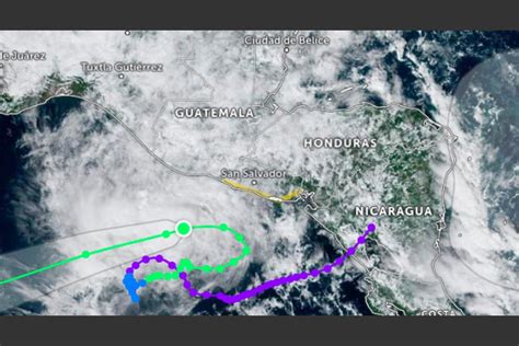 Tormenta Tropical Pilar Se Aleja De Guatemala