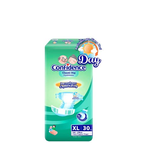 Jual Confidence Popok Dewasa Classic Day Xl Pcs Shopee Indonesia