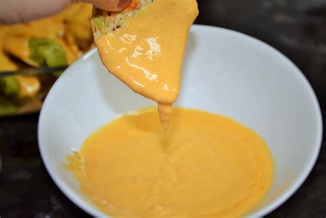 Salsa De Queso Cheddar Para Nachos