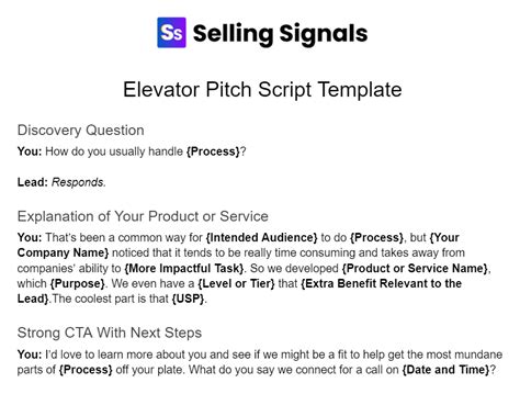 How To Create And Deliver An Elevator Pitch Examples