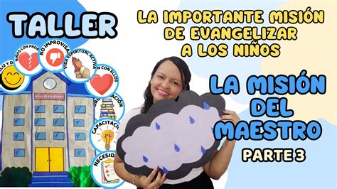 TALLER LA IMPORTANTE MISIÓN DE LA EVANGELIZACIÓN DE LOS NIÑOS PARTE 3