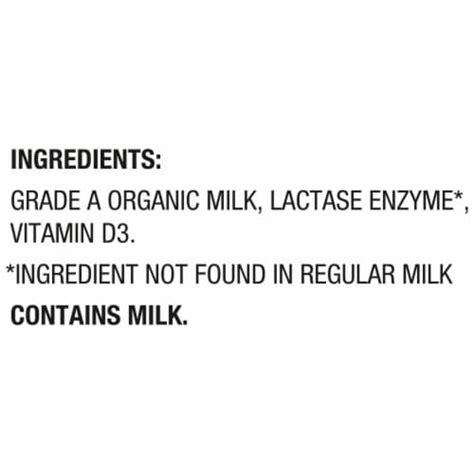 Horizon Organic Lactose Free Milk Whole Milk 64 Fl Oz Qfc