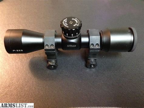 Armslist For Sale Nikon P223 3x32 Scope