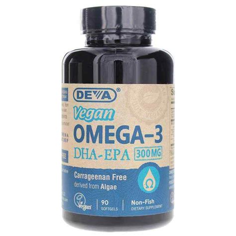 Vegan Omega 3 Dha Epa Deva Nutrition