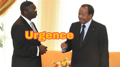 Urgence Etoudi Ferdinand Ngoh Ngoh Reprend Le Pouvoir Paul Biya A