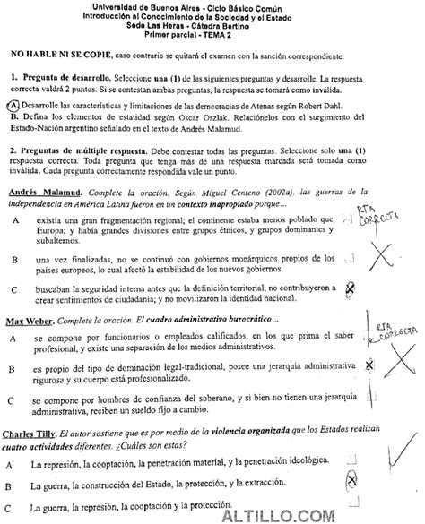 Parcial A Sociedad Y Estado Bertino Cbc Uba