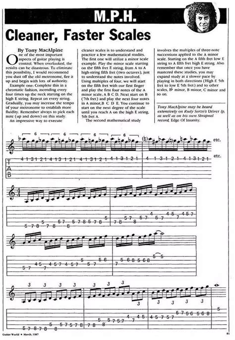 Jazz Scales In Tab Notation Form Artofit