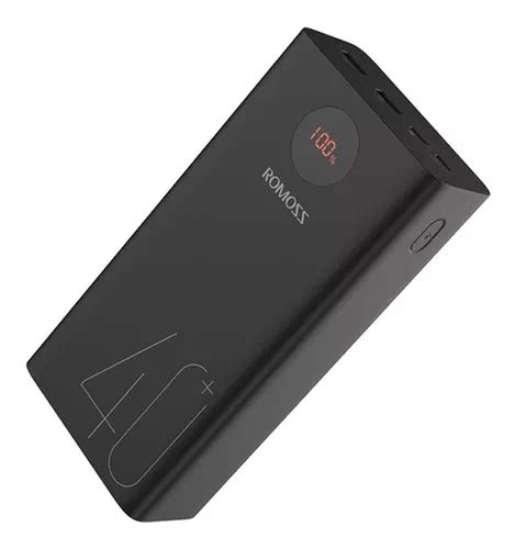 Power Bank Romoss Zeus 40000 Mah 18w Usb Carga Rápida Envío gratis