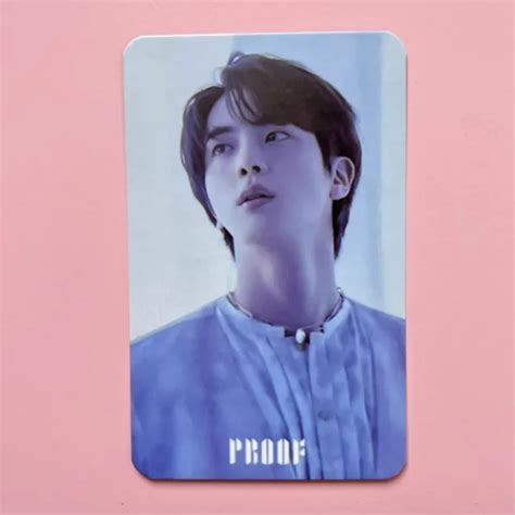 Unofficial Jin Bts Proof Hybe Insight Lucky Draw Photocard Bangtan Army