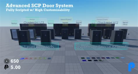 Advanced Scp Door System Clearly Development