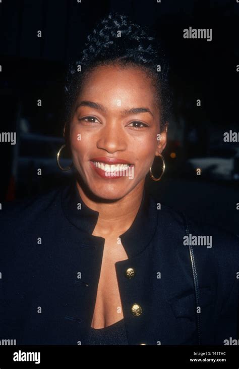 Hollywood California Usa 19th March 1994 Actress Angela Bassett Attends The Ninth Annual Ifp