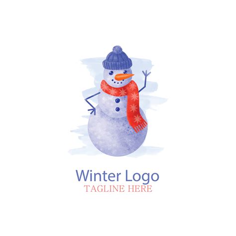 hand drawn winter logo element vector 15258479 Vector Art at Vecteezy