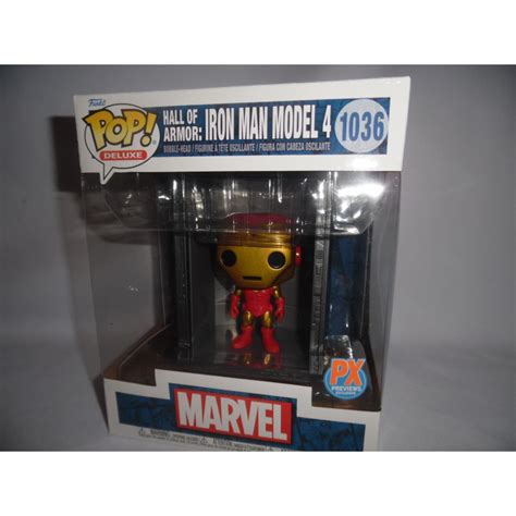 Figurine Pop Marvel Deluxe Hall Of Armor Iron Man Model 4 1036 Funko