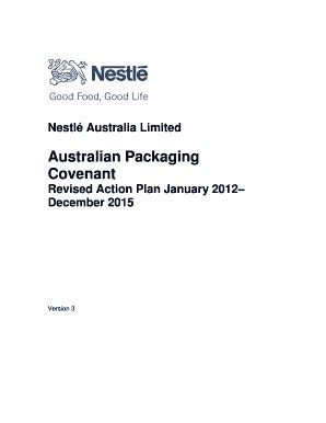 Fillable Online Nestl Australia Limited Fax Email Print PdfFiller