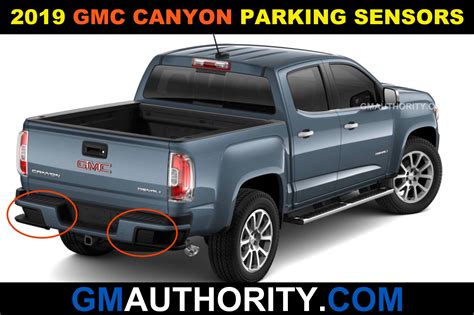 2019 Gmc Canyon Adds Rear Park Assist Feature Spotlight Gm Authority