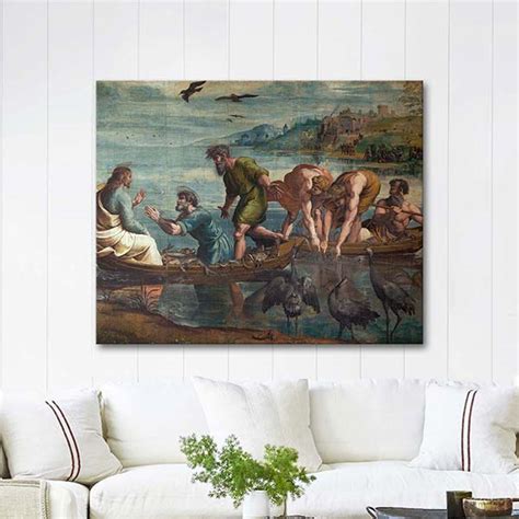 Raphael The Miraculous Draught Of Fishes Art Print Canvastar