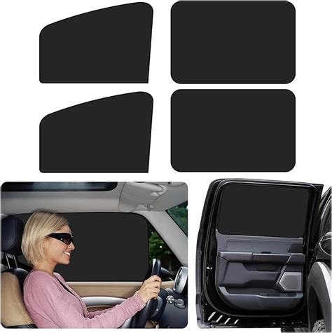 Linjie Car Side Window Sun Shade Window Sunshades Privacy Curtains