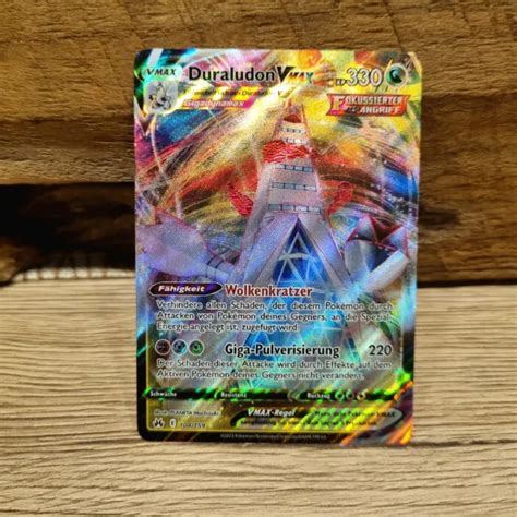 DURALUDON VMAX Pokemon Karte Deutsch Zenit der Könige 104 159 EUR