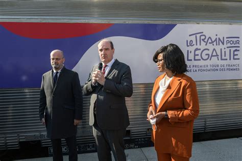 Photo Jean Castex Jean Michel Blanquer Et Elisabeth Moreno Assistent