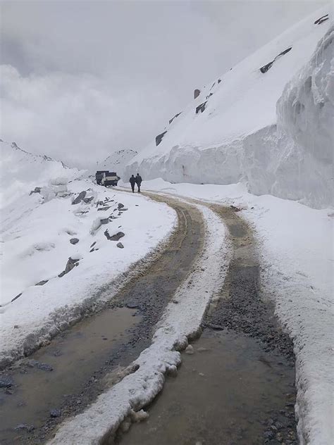 Khardung La In June The Frozen Wonderland Vargis Khan