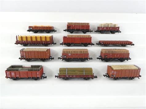 Trix N Freight Carriage 12x 2 Axle Freight Wagons Catawiki