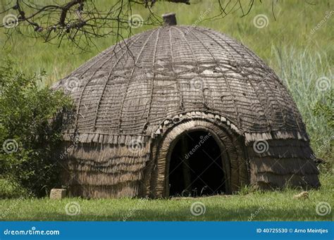 Zulu Beehive Huts Stock Photography Cartoondealer