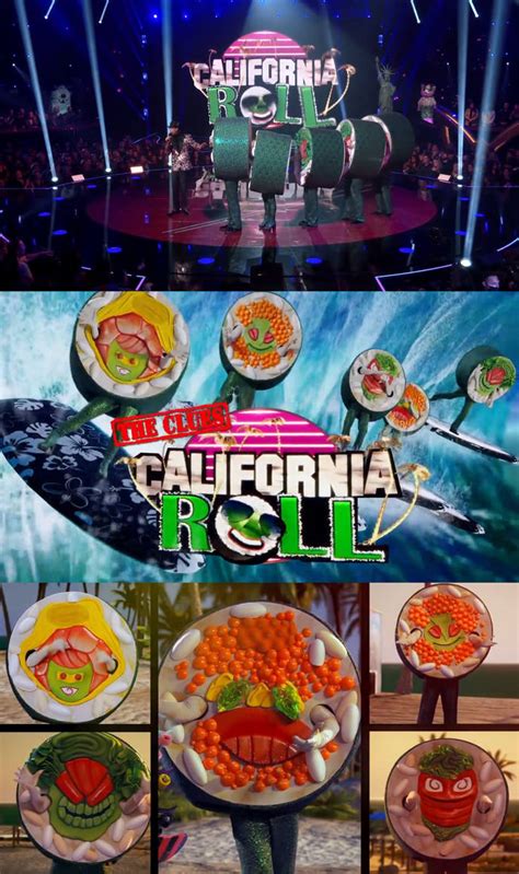 masked singer california roll  mdwyer  deviantart