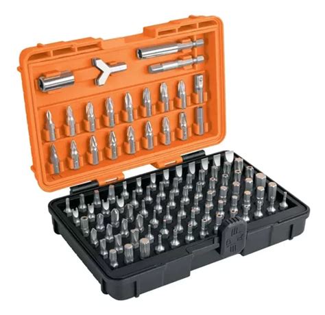 Set Kit Juego Puntas Ph Torx 100 Piezas Con Maletin Truper