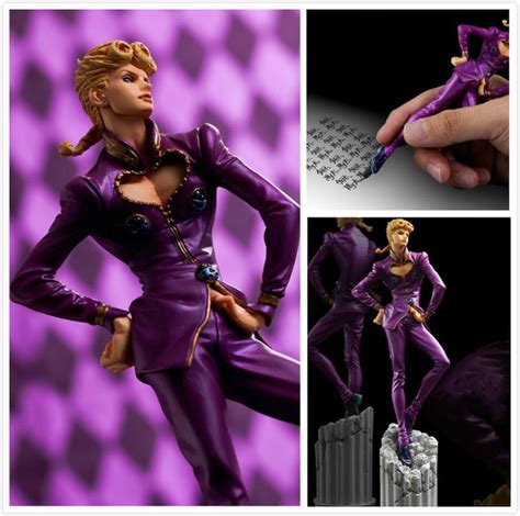 Jojos Bizarre Adventure Giorno Giovanna Ball Pen Pvc Anime Figure