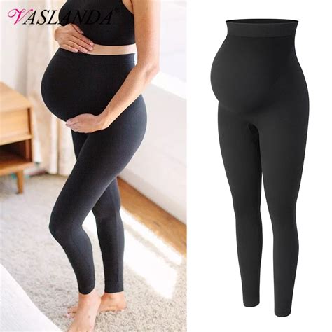 Maternity Leggings High Waist Belly Support Leggins For Pregnant Women