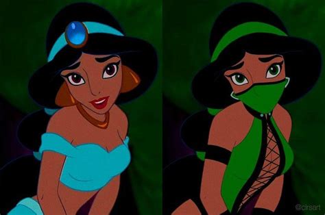 Una Artista Reimagina A Princesas Disney Como Luchadoras De Mortal